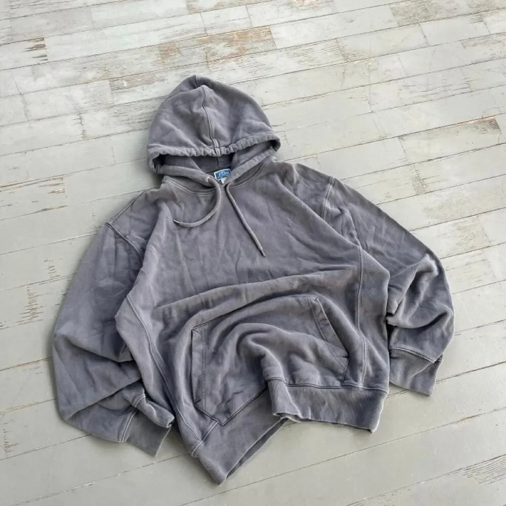 J. Crew Streetwear Y2K Blank Essential Hoodie
